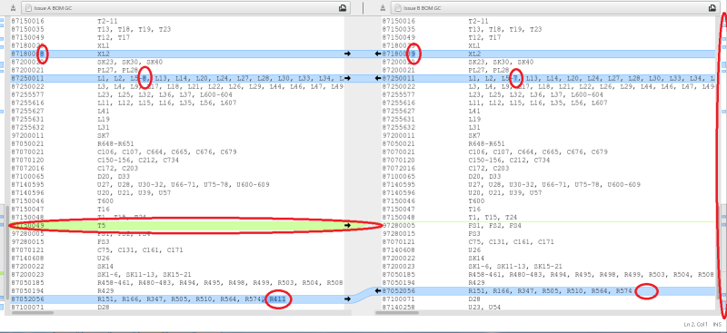 在發(fā)布程序集時(shí)，是否有快速比較物料清單BOM表以找出差異的方法？ 在發(fā)布程序集時(shí)，是否有快速比較物料清單BOM表以找出差異的方法？ 